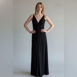 Joseph Ribkoff Elegant Black Evening Dress